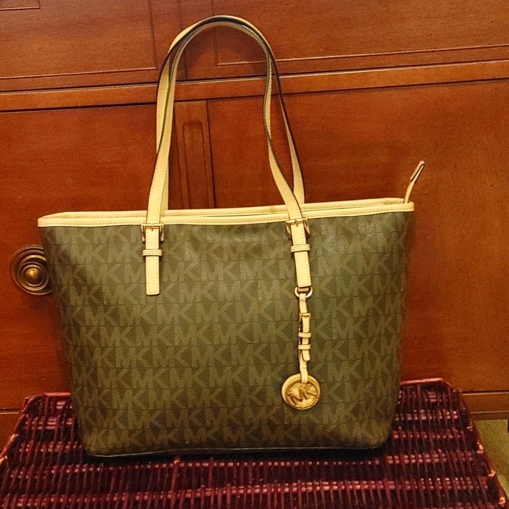 Michael Kors logo handbag